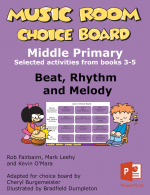 Music Room ChoiceBoard Middle Primary