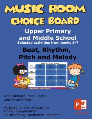 Music Room Choice Board Upper Primary