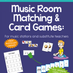 matching and card games from music room